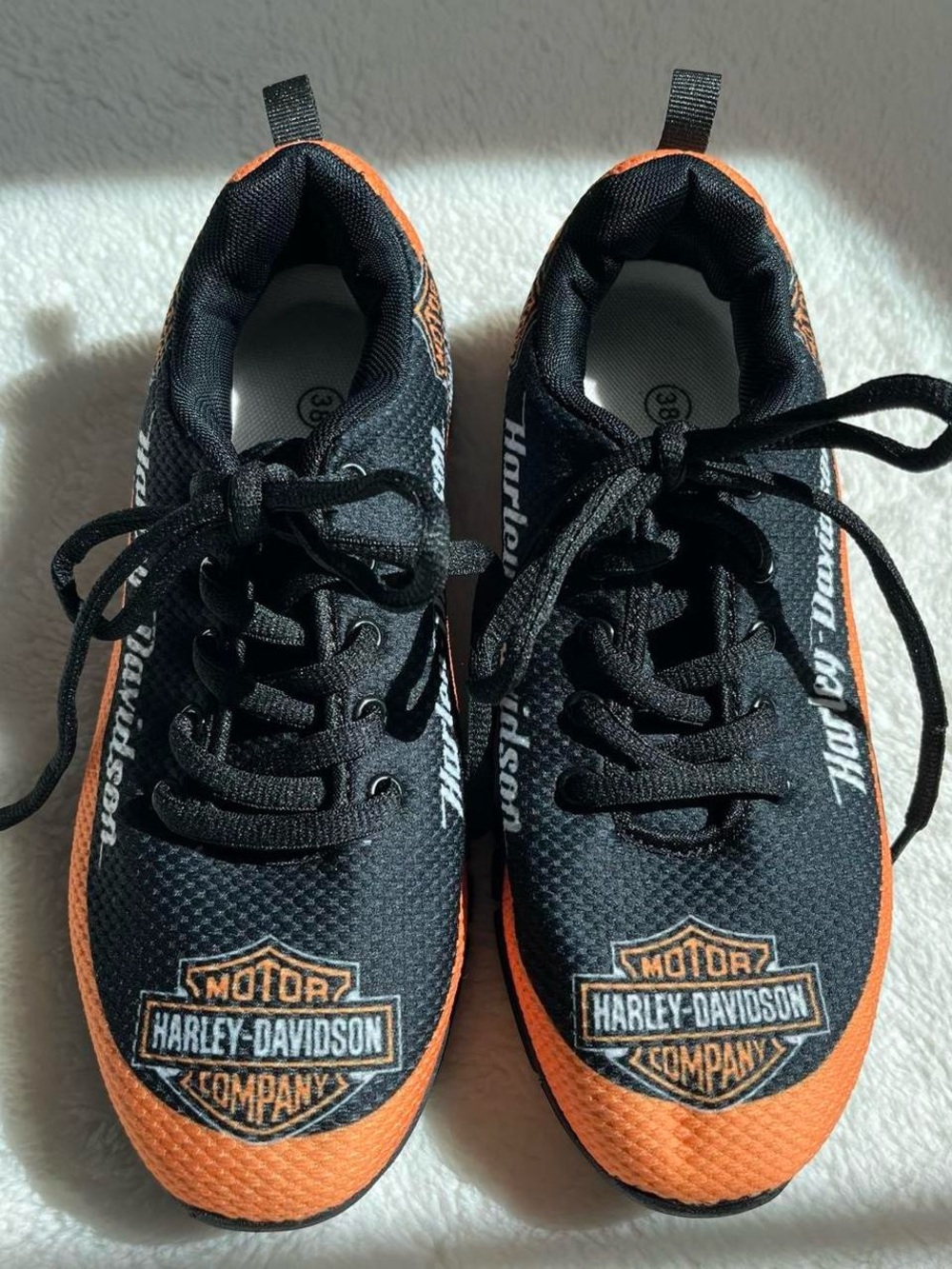 ✧ Harley Davidson Sneakers ✧ - Picture 3 of 6